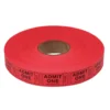 Roll Tickets - Admit One - Red 2000 Roll (EACH)