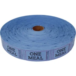Roll Tickets - Meal - Blue 2000 Roll (EACH)