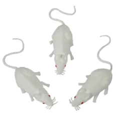 Rubber Mice Assorted 3