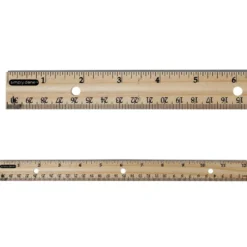 Ruler With Metal Edge 12" (EACH)