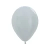 Silver Latex Balloons 5" (100 PACK)