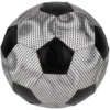 Silver Shiny Metallic Fabric Soccer Ball 9" (EACH)