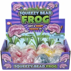 Squeezy Bead Frog Assortment 3.5