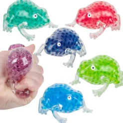 Squeezy Bead Frog Assortment 3.5