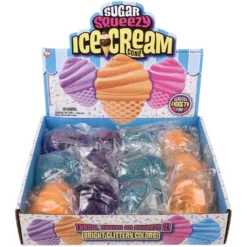 Squeezy Sugar Ice Cream Cone Assortment 3.5