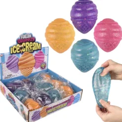 Squeezy Sugar Ice Cream Cone Assortment 3.5