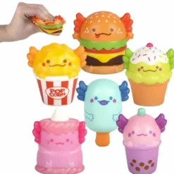 Squish Axolotl Foodie Friend Assortment 3