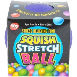 Squish Stretch Yummy Ball Assorted 4" (EACH)
