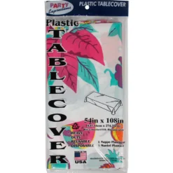 Table Cover - Floral Luau 54" x 108" (EACH)