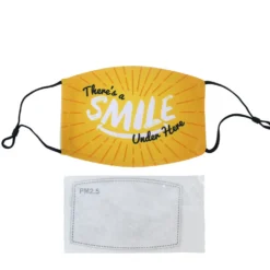 There's A Smile Under Here Face Mask & Filter Set (EACH)
