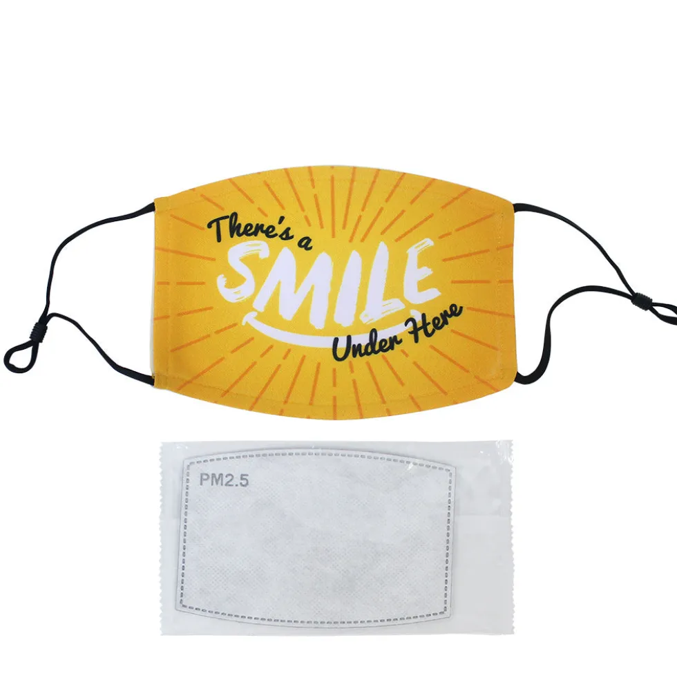 There's A Smile Under Here Face Mask & Filter Set (EACH)