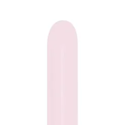 260 Twisting Balloons Pastel Pink 60" (50 PACK)