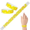 Tyvek Paper Wristbands - Cheese 3/4" (500 PACK)