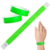 Tyvek Paper Wristbands - Neon Lime 3/4" (100 PACK)